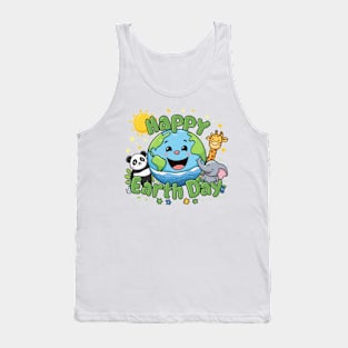 Happy earth day Tank Top